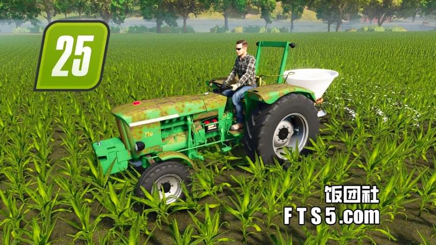 约翰迪尔 710 拖拉机 v1.1