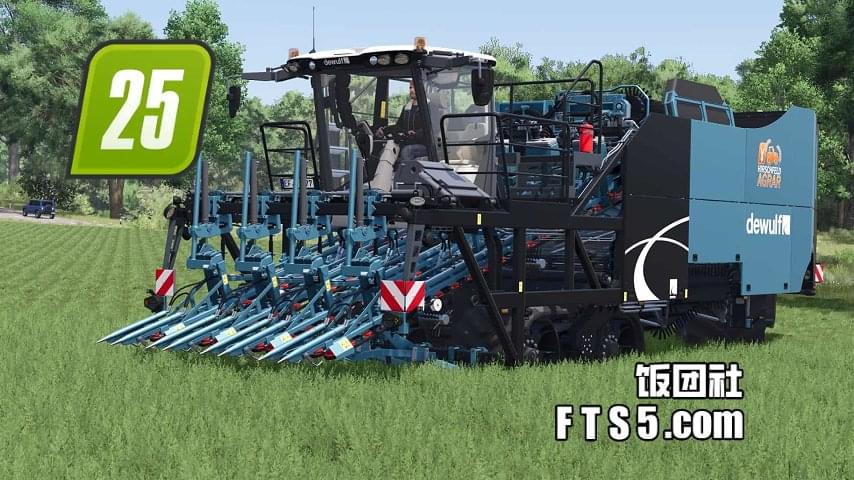 比利时四行根块作物收割机 v1.0.2.2
