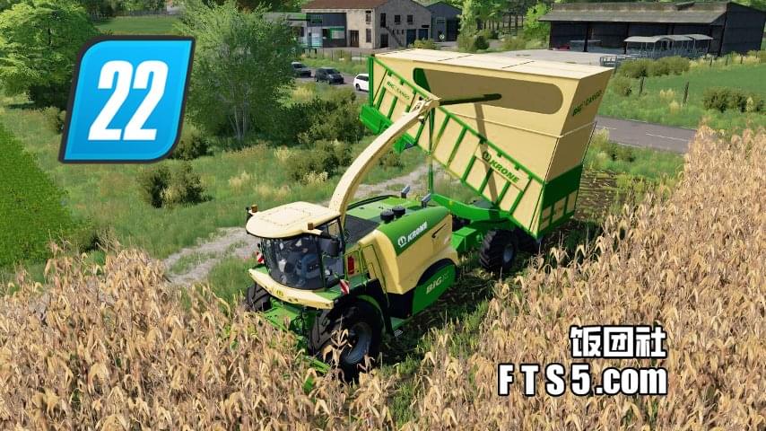 克朗 BigX 1100 货运版 青贮收割机 v1.0.4.6