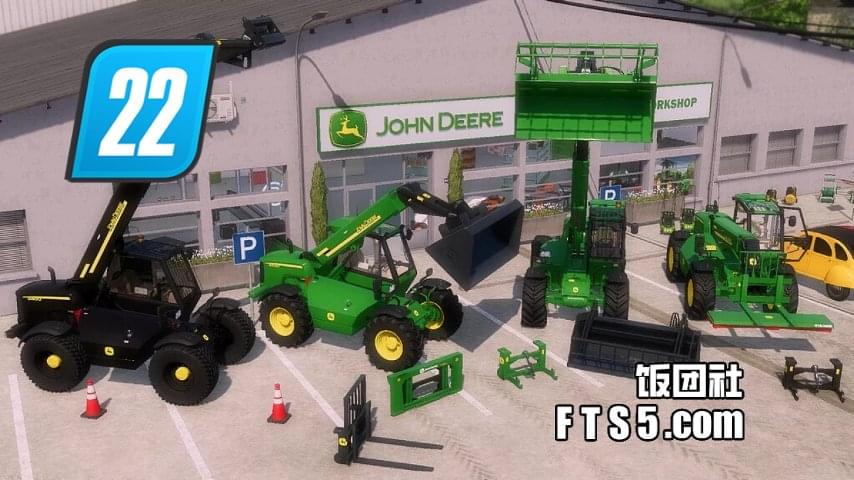 约翰迪尔 3400 伸缩臂叉车包 v1.0.0