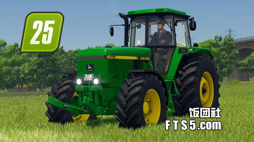 约翰迪尔 4755 铁锈版农机 v1.0