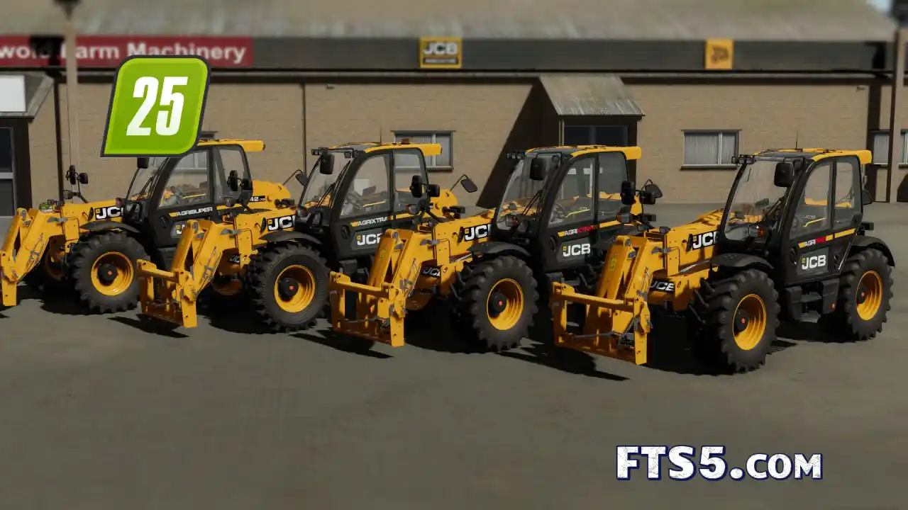 JCB Loadall 542-70系列 伸缩臂叉车 v1.0.0