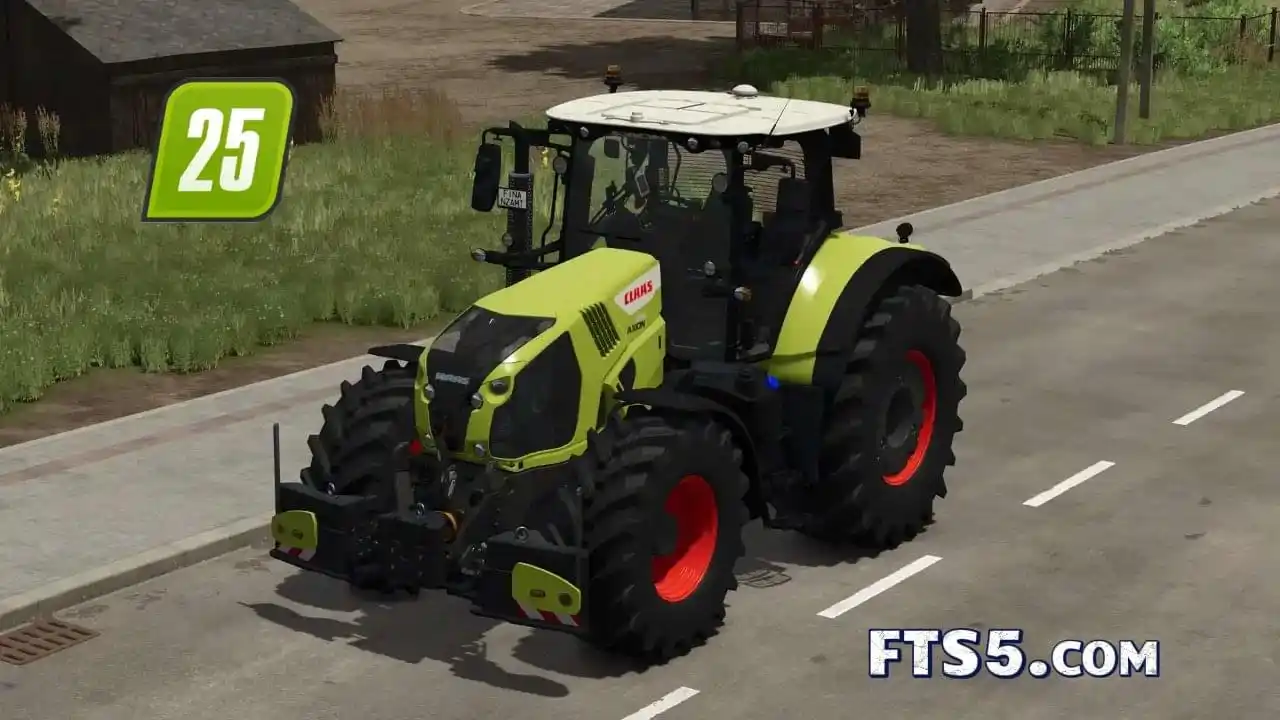 美化版-克拉斯 AXION 870-800 拖拉机模组 v1.0.0.2