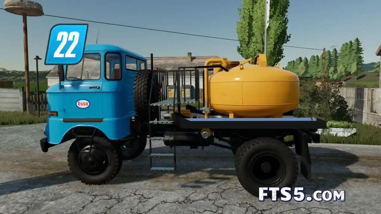 特种液体运输卡车 v1.0