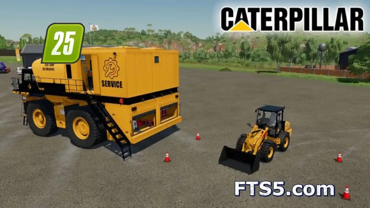 模拟农场22MOD_CAT 775 维修车 v1.0