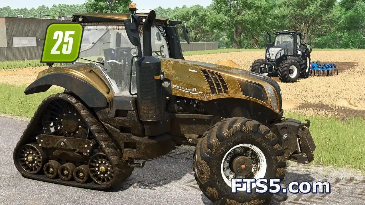 纽荷兰 T8 + 前置装载机 v1.0