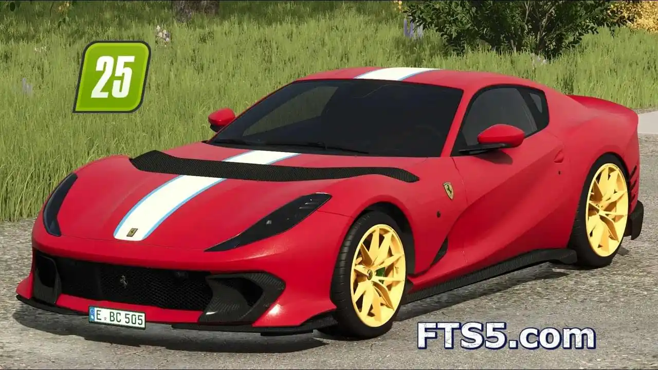 法拉利 812 Competizione 跑车模组 V1.0