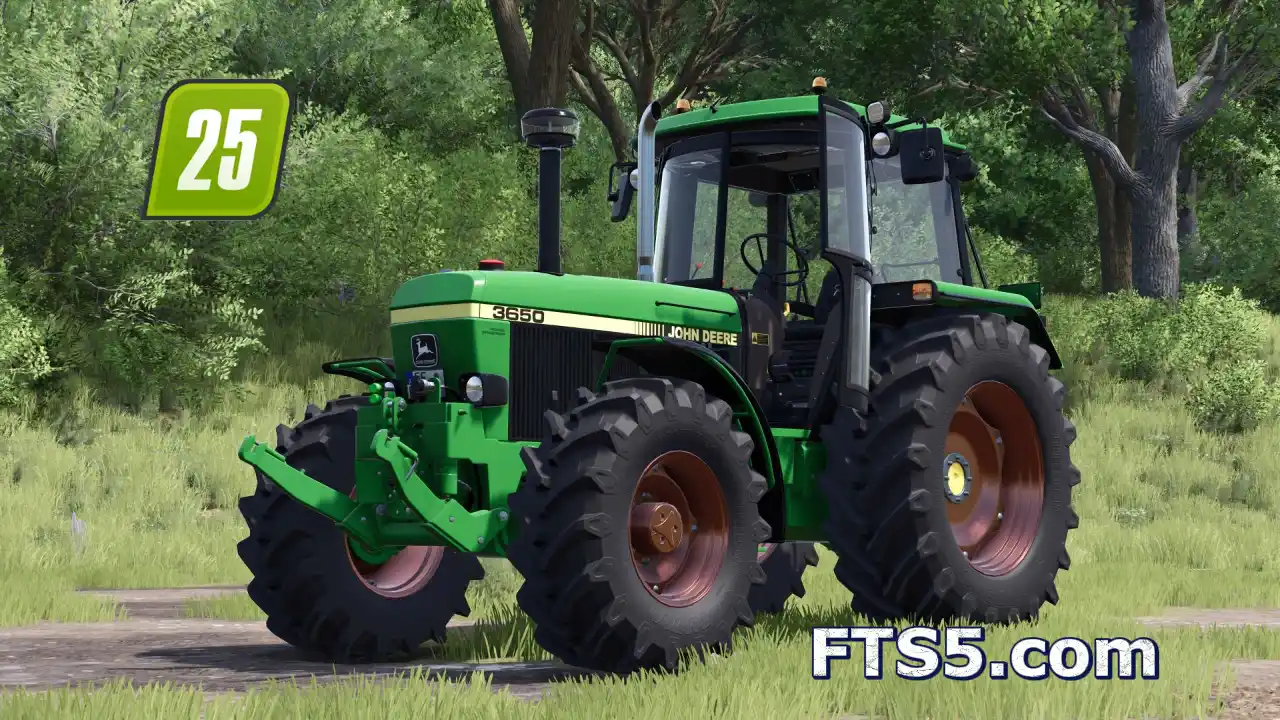 约翰迪尔 3650 MTSH 拖拉机 v1.4