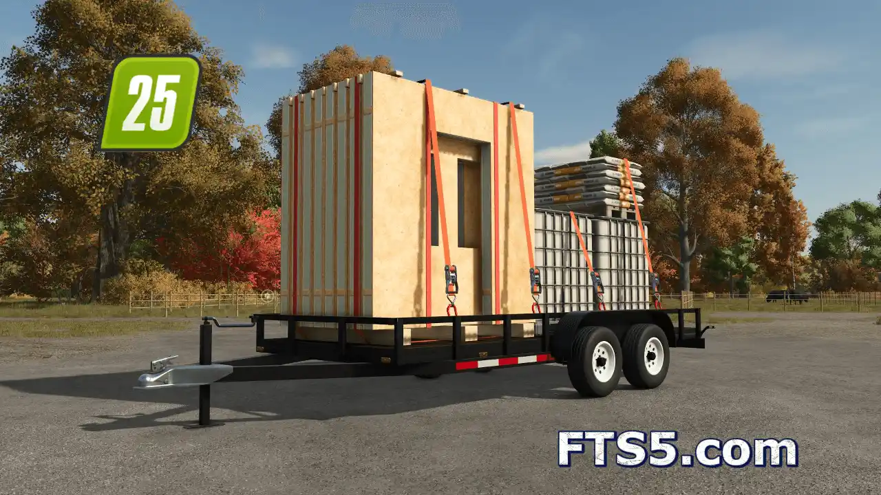 16英尺平板低架拖车 V1.1.0.0