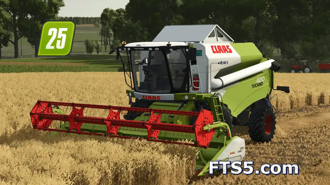 2014款 克拉斯 Tucano 420 收割机 v1.0