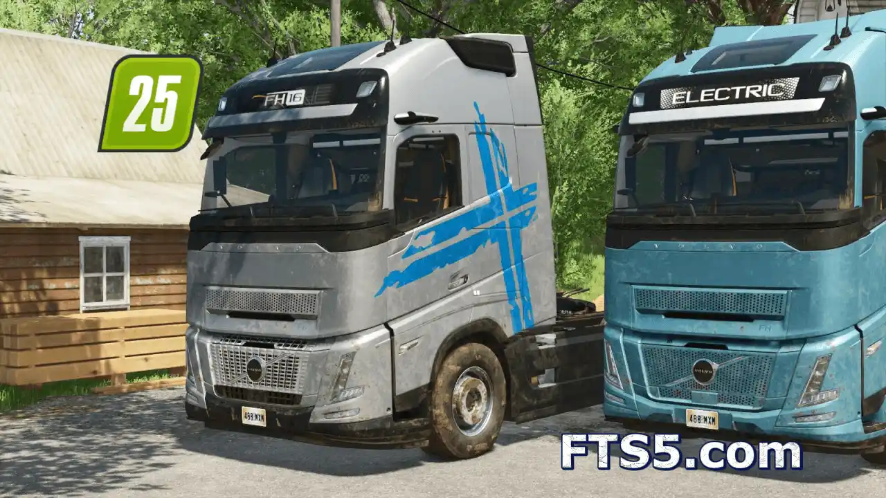 【高度拟真】沃尔沃 FH16 卡车 v1.0