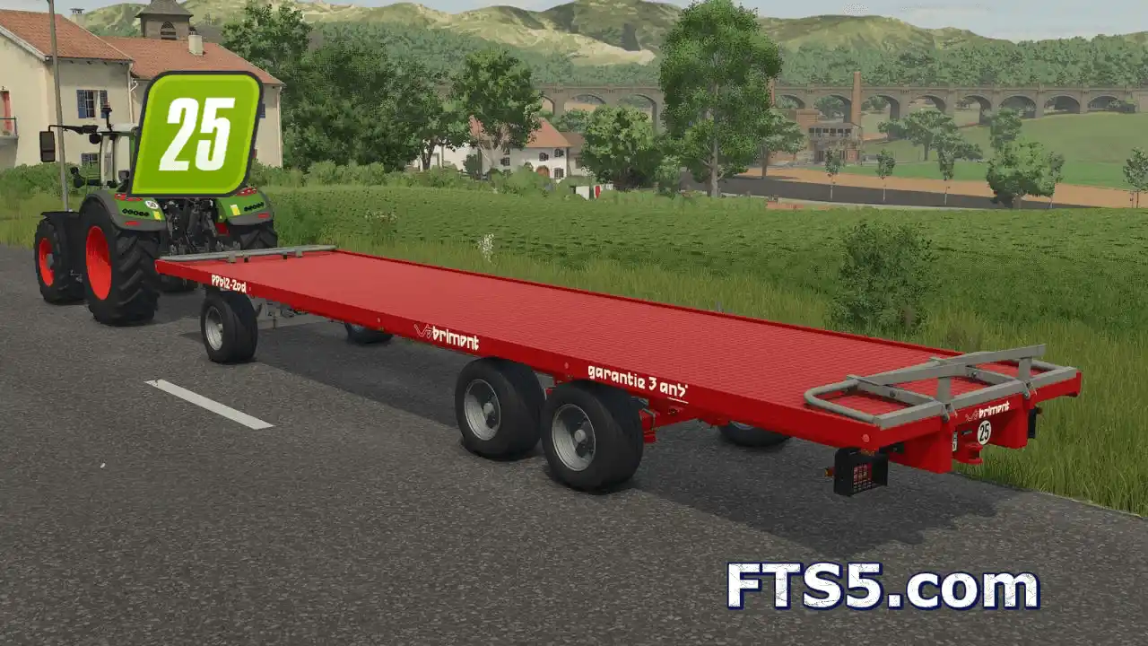 自动装载丨法国 PPB12-20D 平板拖车 V1.0.0.2