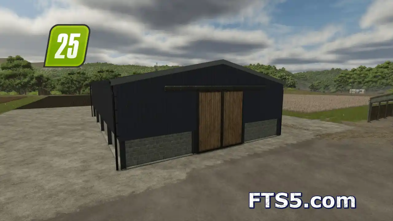 可建造设施丨英国棚屋 v1.0