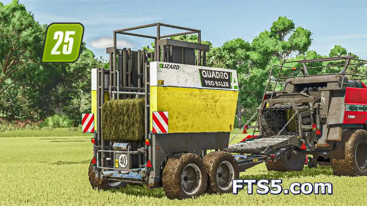 专业草捆打包机械合集 v1.0