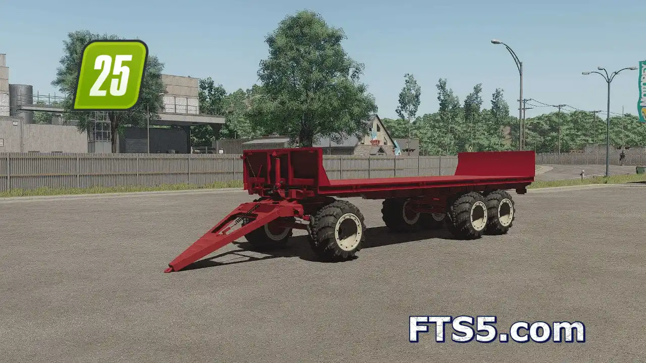 MMZ-768B 平板拖车 v1.0