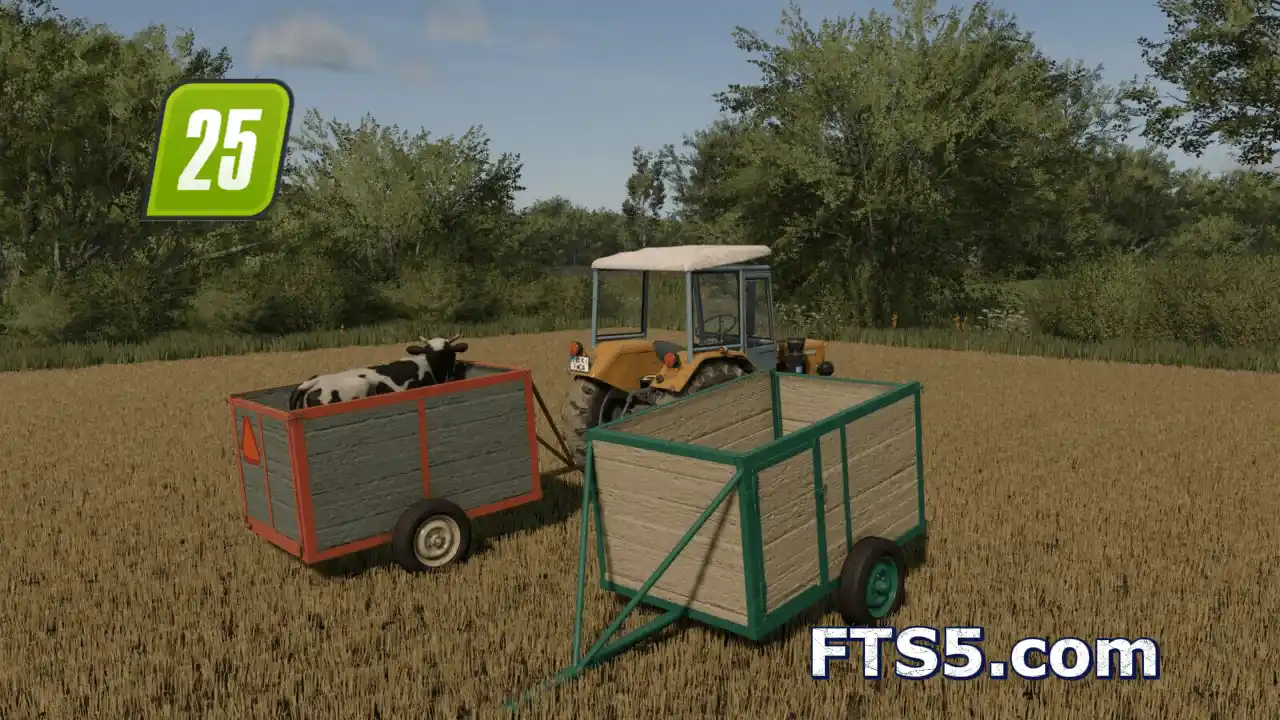 小型动物拖车 v1.0