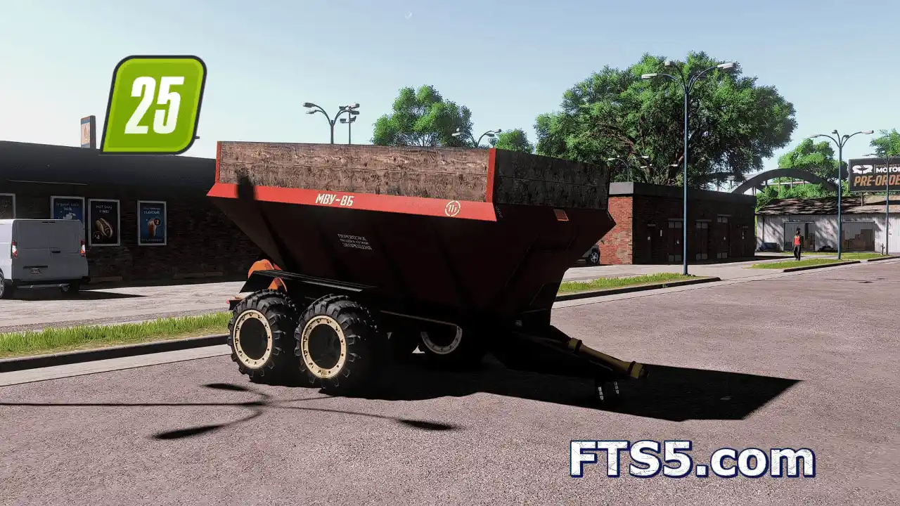 MVU 8 石灰/肥料播撒机 v1.0