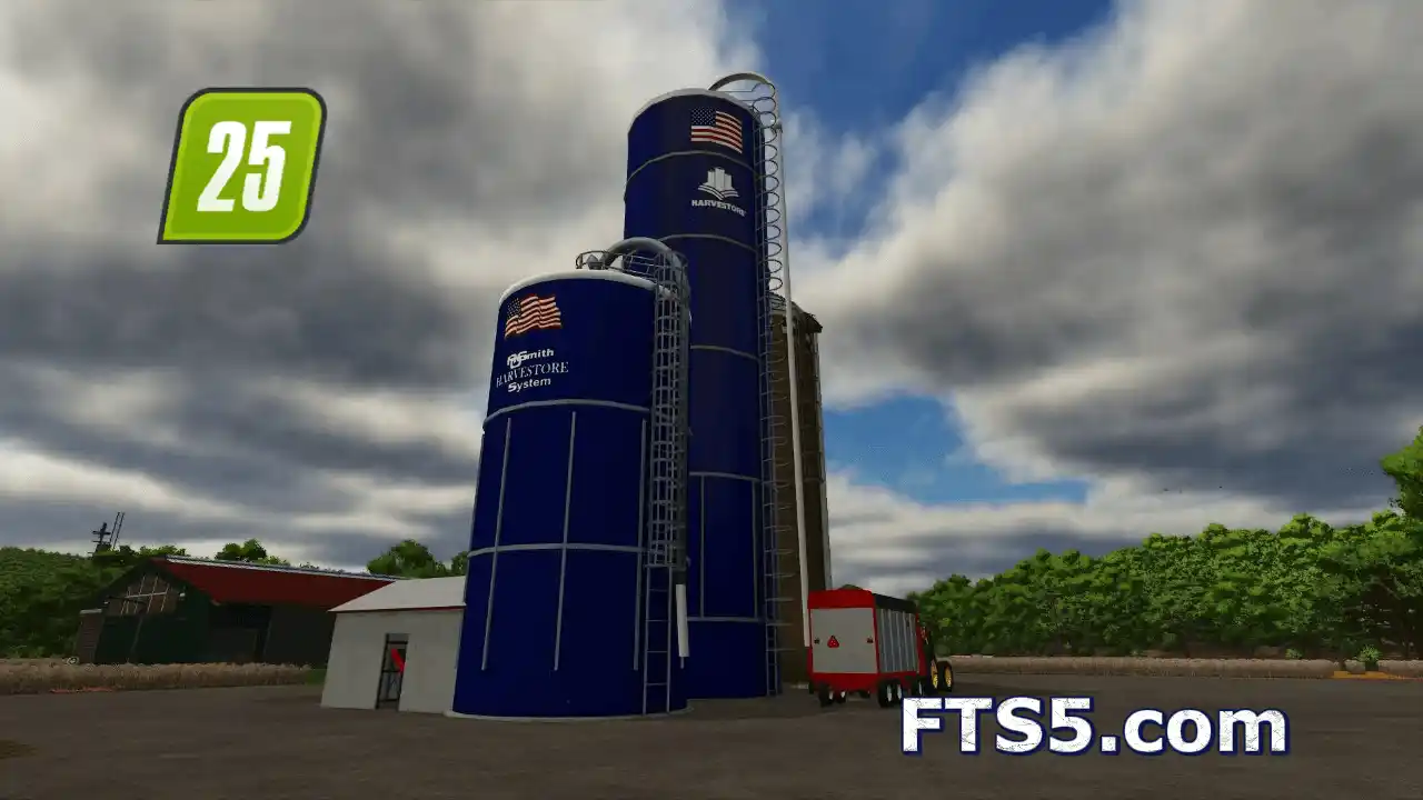 全日混合粮发酵筒仓 v1.0