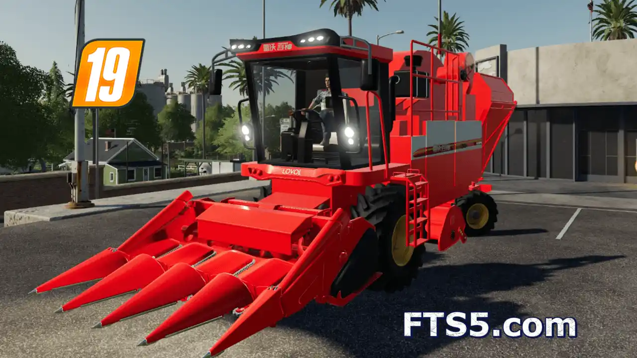 模拟农场19_雷沃 谷神 CB05 收割机