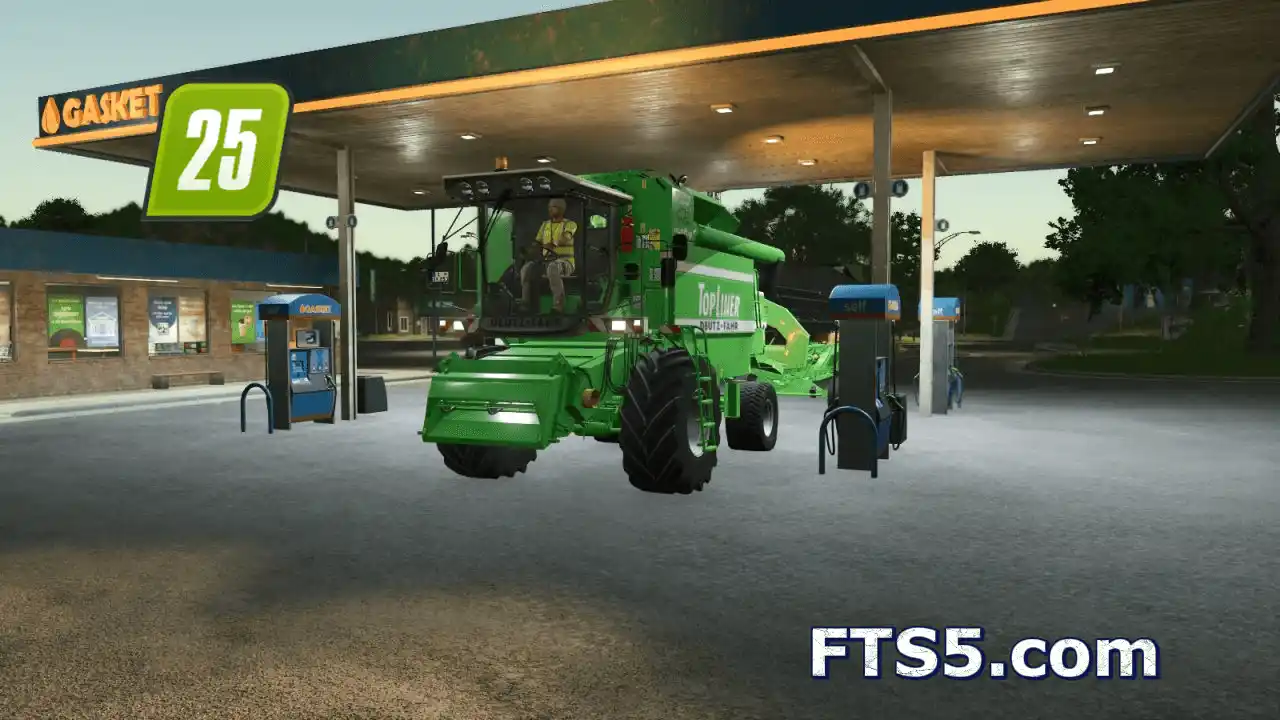 支持乘客丨道依茨法尔 Topliner 4090 联合收割机 v1.0