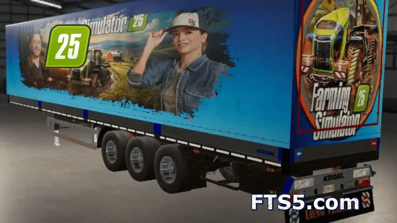 模拟农场25风格半挂拖车 v1.0