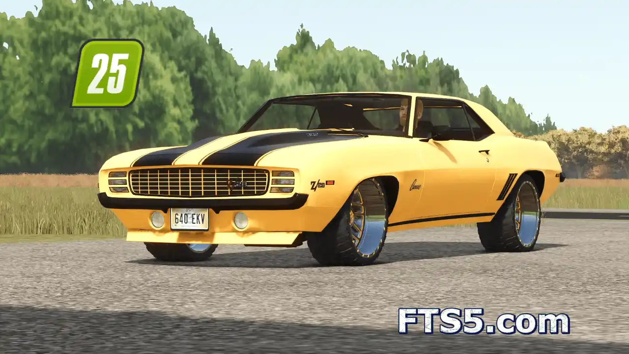 雪佛兰 科迈罗 Z/28 汽车模组 v1.0