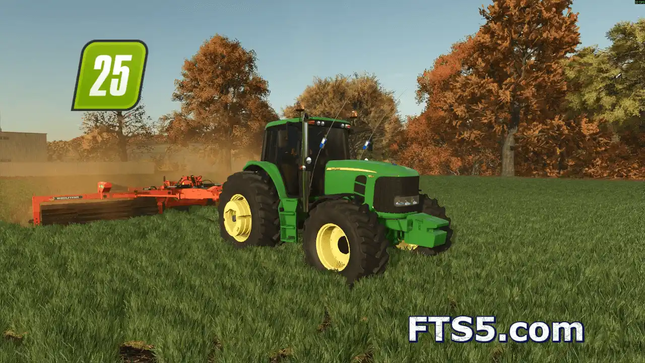 约翰迪尔 6J 拖拉机 v1.0