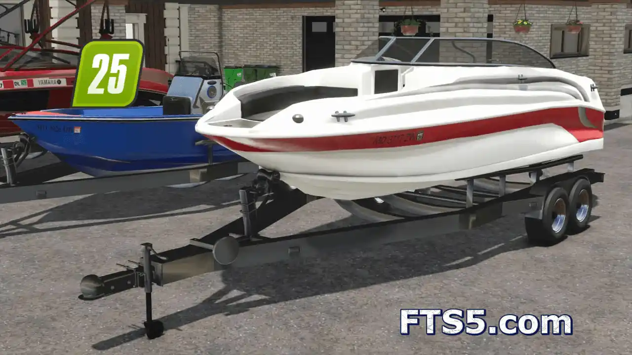 雅马哈海洋快艇 拖车 v1.0