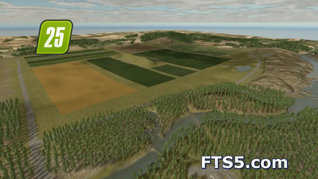 蒙大拿州平原地图 v1.0