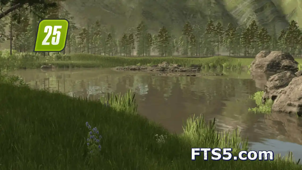 乡间小路县 4X_农业地图 v1.0.0.1