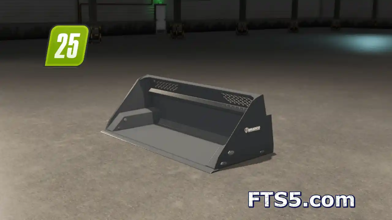 支持大地农场_大容量铲斗_滑移式装载机铲斗 v1.0