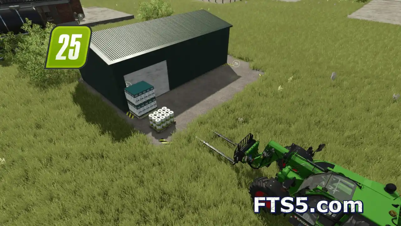 打包绳与捆草膜存储设施 v1.0