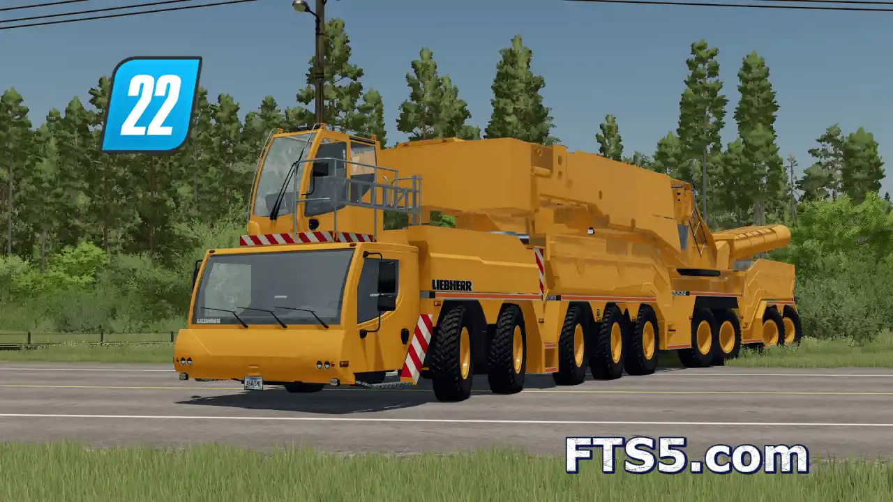 利勃海尔 LTM 11200 大型起重机 v2.0.0.2