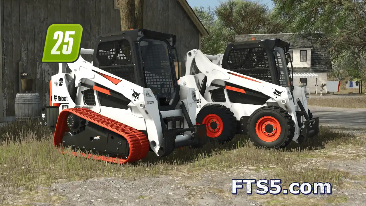 山猫 590 滑移式装载机 v1.0