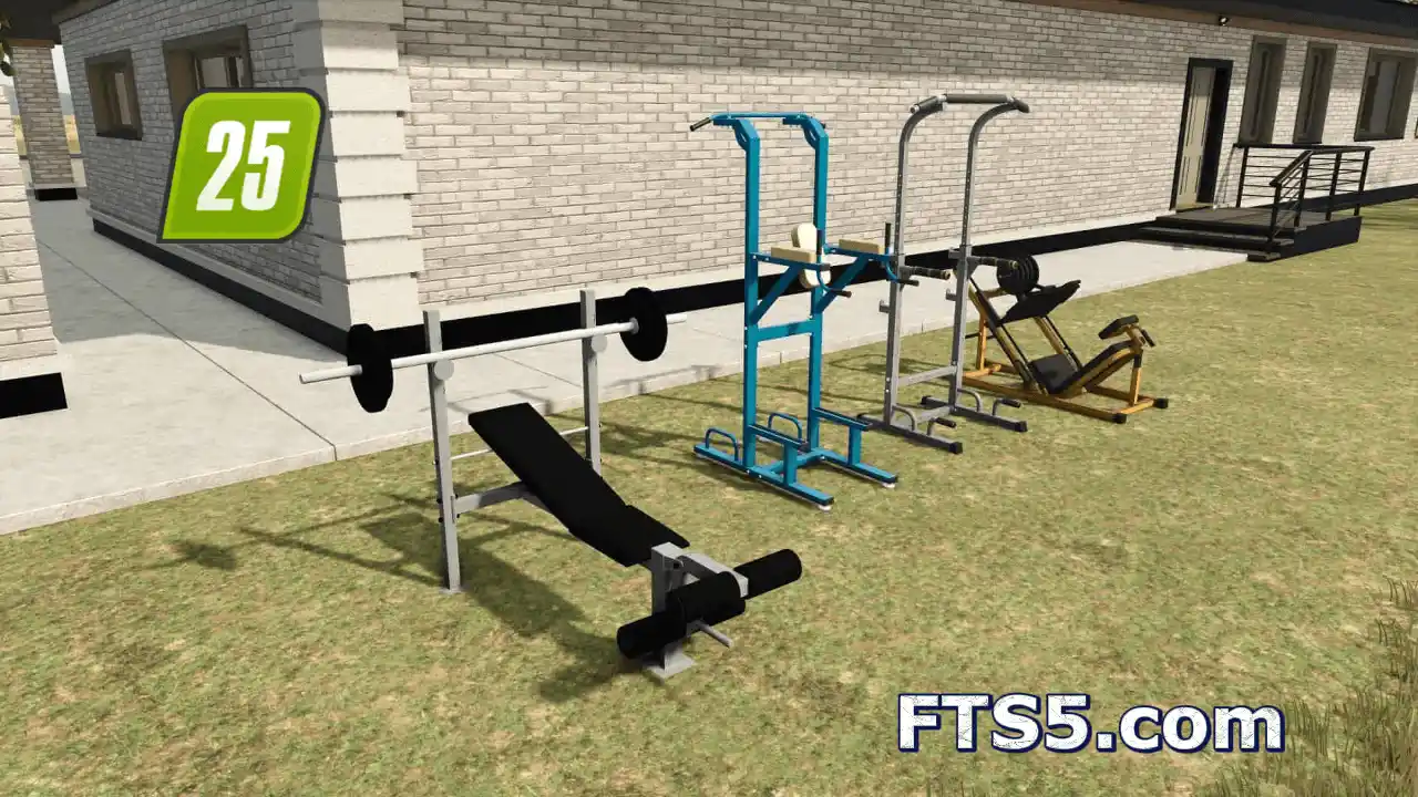 健身器材装饰包 v1.0