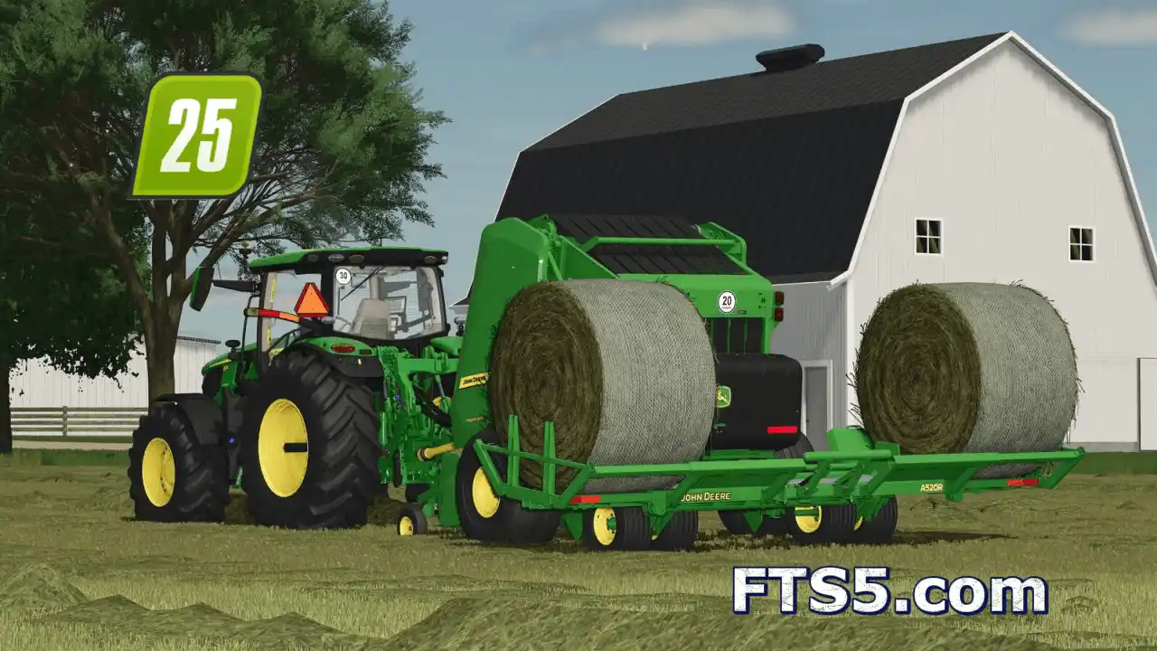 约翰迪尔 561R 圆捆打包机 v1.0