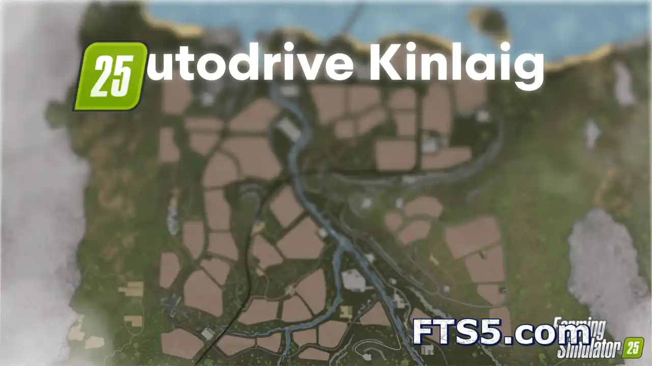 高地渔业DLC丨金莱格地图 自动驾驶路径 v1.0