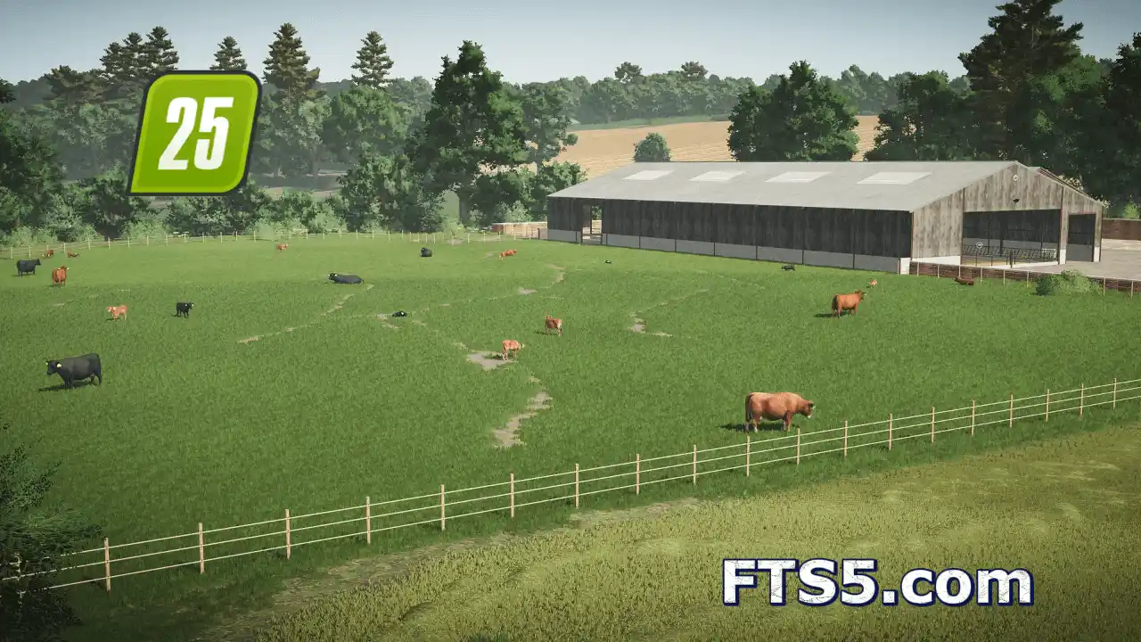 英国大型肉牛棚 v2.0