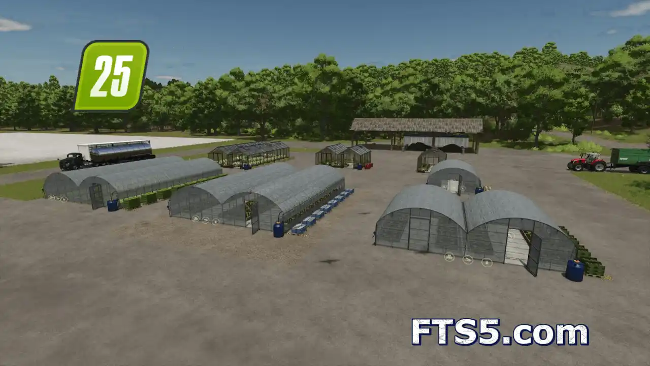 新玩法丨温室设施包 v1.0