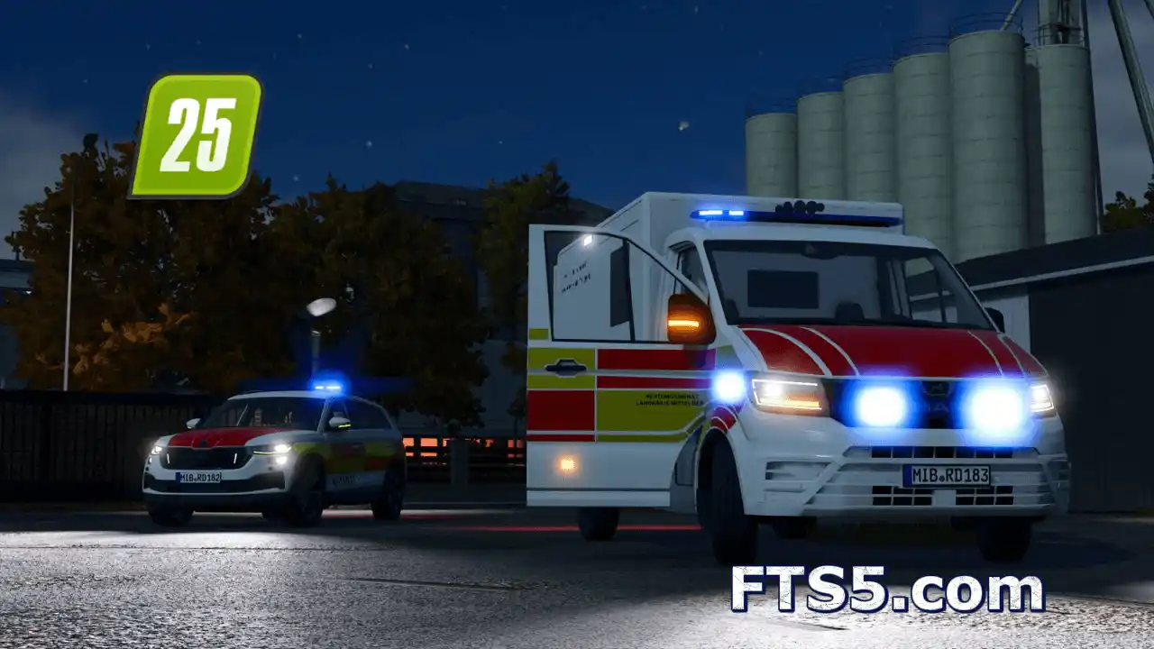 MAN TGE救护车 v1.0