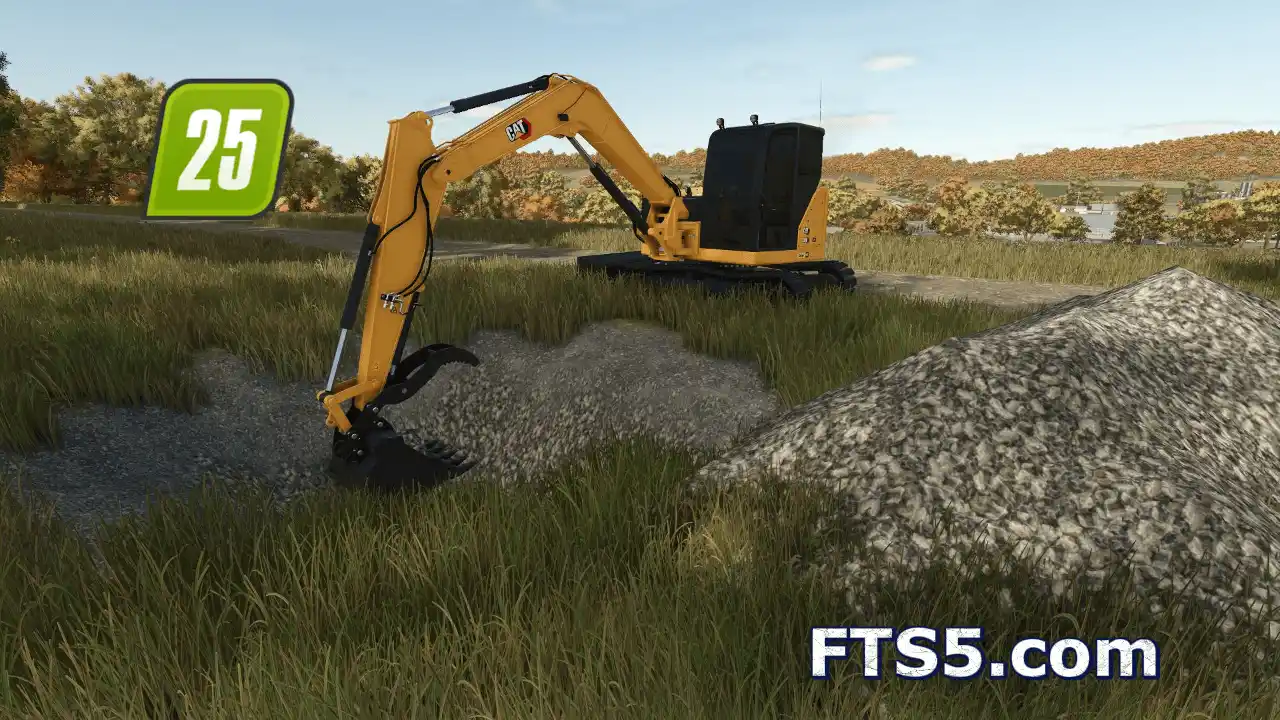 支持大地农场丨卡特 309 CR 小型挖掘机 V1.2.0.1