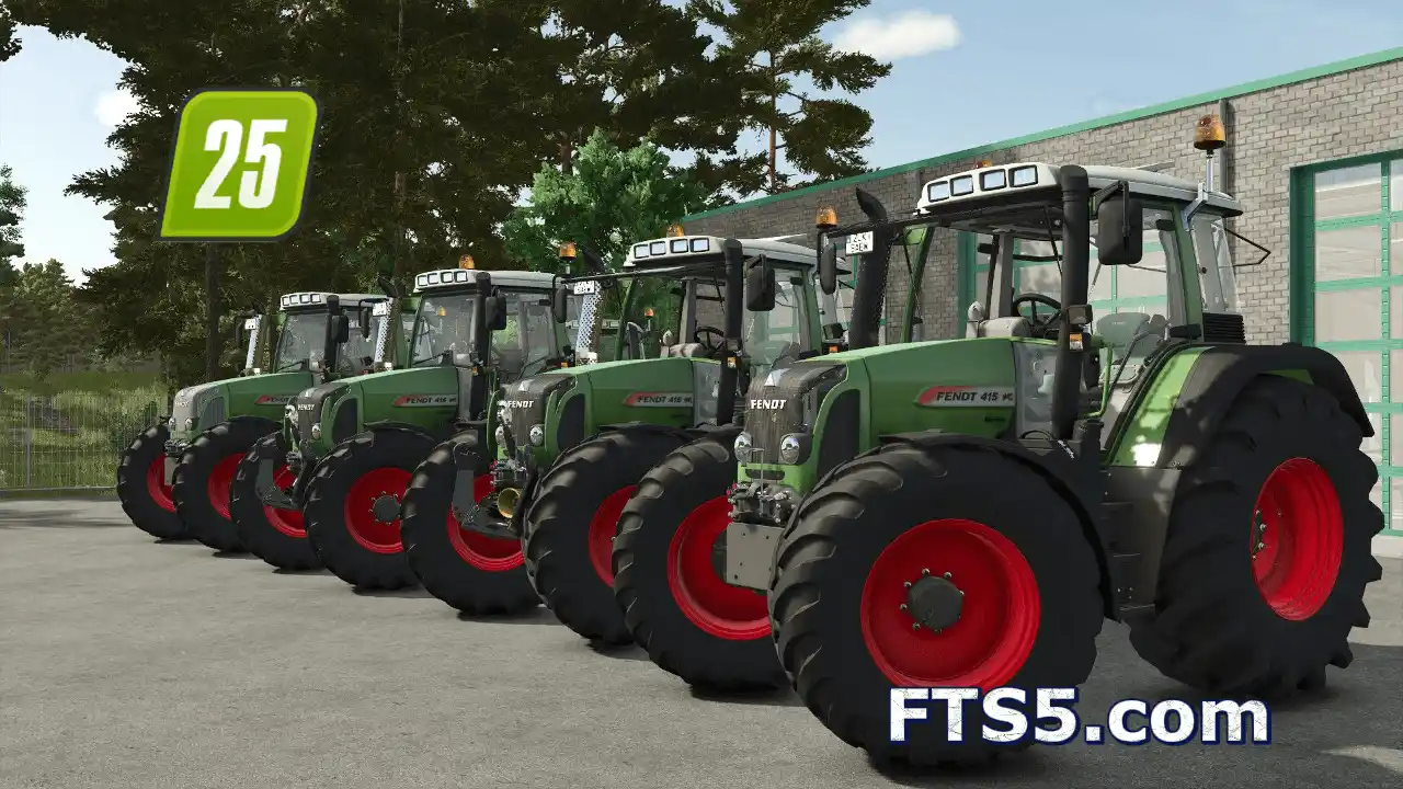 芬特 400 TMS 系列拖拉机 v1.0