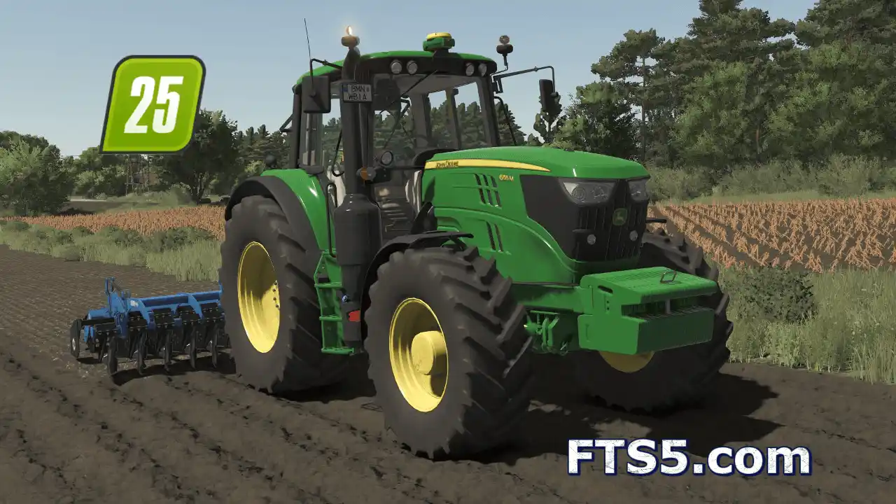 2011 约翰迪尔 6M 中型系列 拖拉机 v1.0