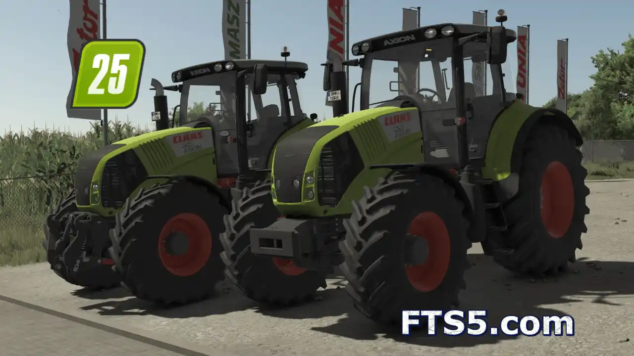 CLAAS 艾克辛 800 CEBIS 版 拖拉机 V1.0.0.1