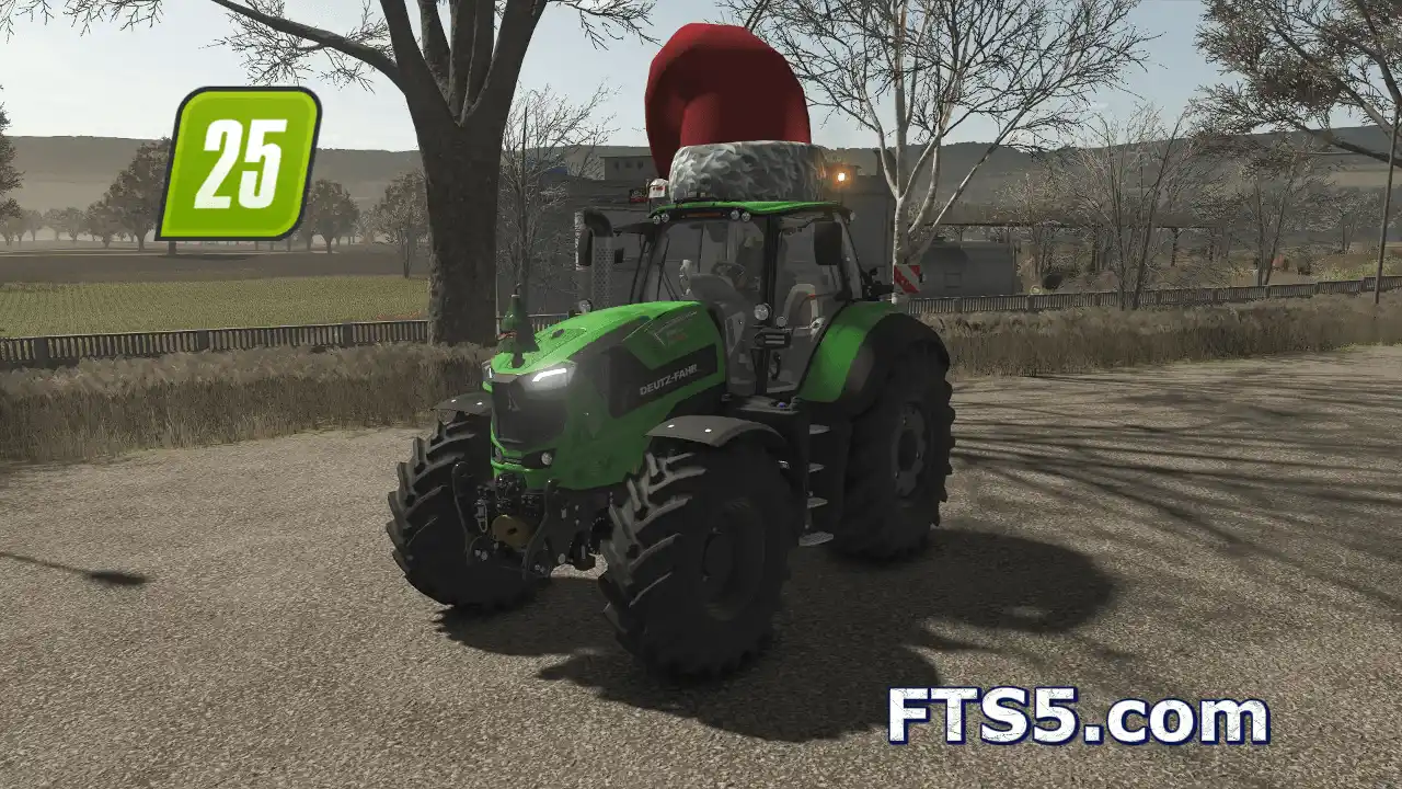 道依茨法尔 TTV8 圣诞版 拖拉机 V1.0