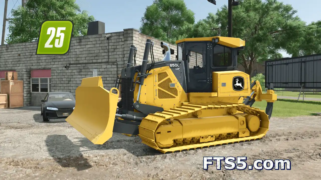 支持大地农场-迪尔 850L 推土机 v1.0