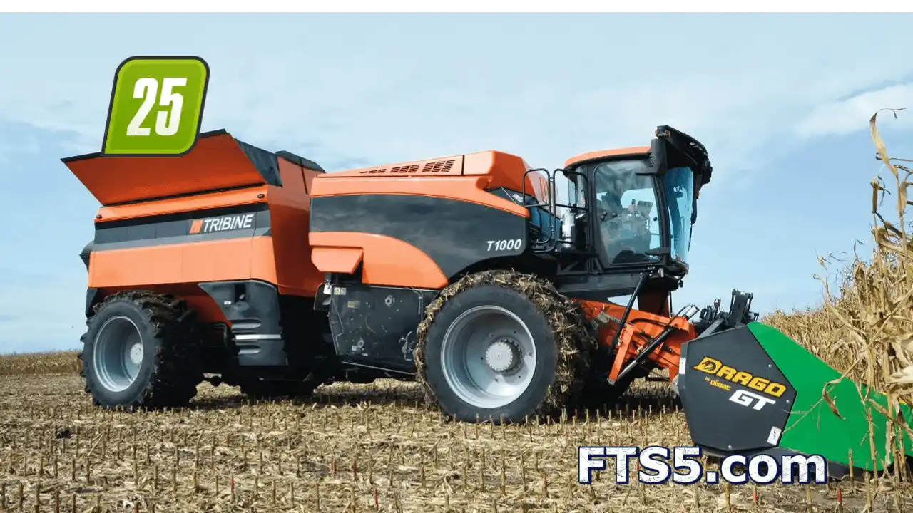 铰接式联合收割机丨Tribine T1000 v1.0.0.1
