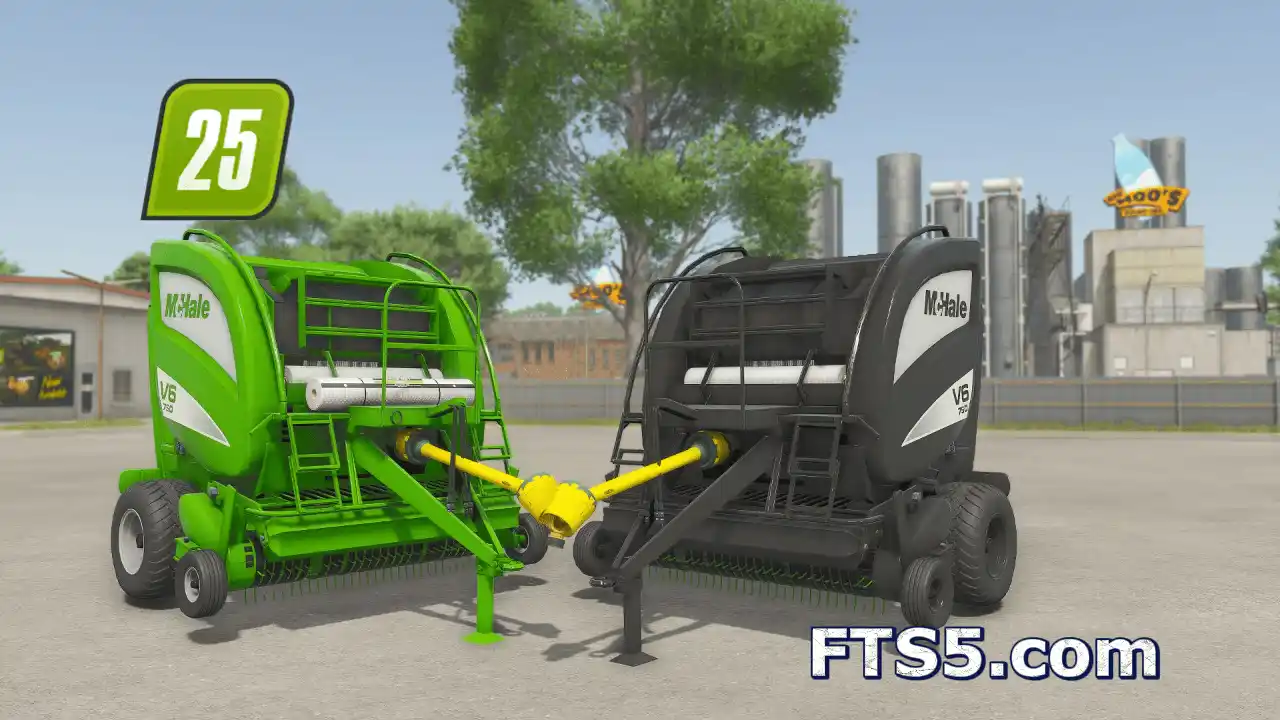 爱尔兰 McHale V6750 圆捆打包机 v1.0