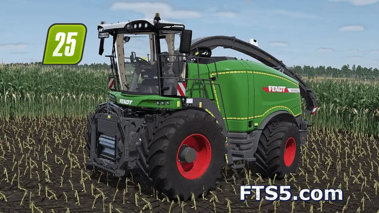 动态监视器丨芬特 Katana 650/850 第三代 青贮收割机 v1.0