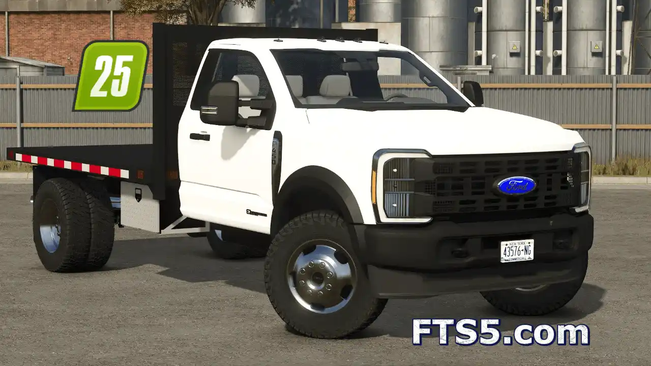 2025 F福特 F-450 平板货车 v1.0